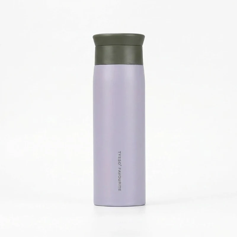 Gourde Isotherme 350ml Violet Mat Design Minimaliste — Thermos Inox Mat