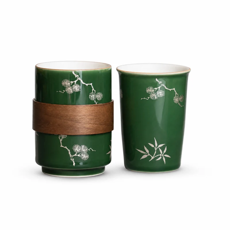 Tasse en Porcelaine Verte 280-350ml