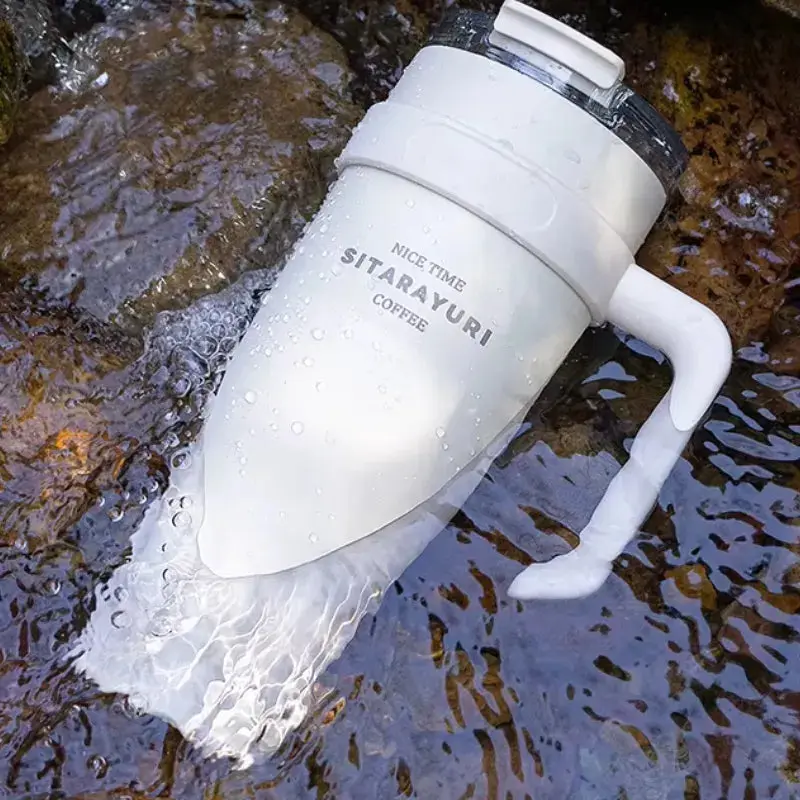 Travel Mug Avec Paille En Inox