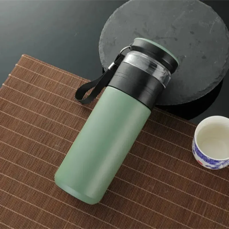 Gourde Isotherme Inox 500ML (Vert)