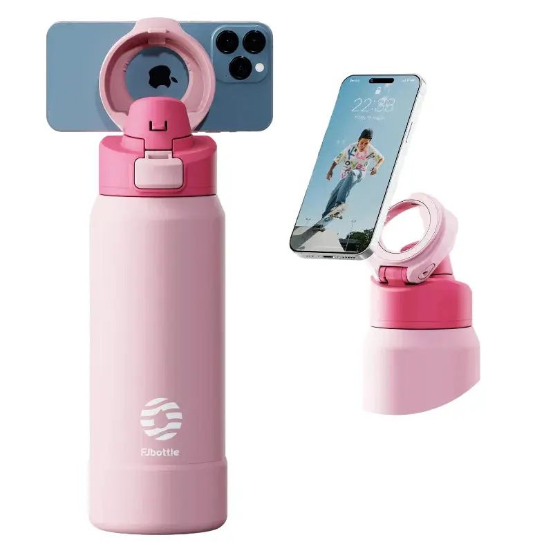 Gourde Sport Magnétique 950 ml (Rose)