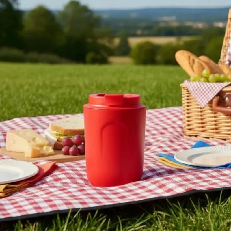Mini Thermos Café Pocket 220 ml (Rouge)