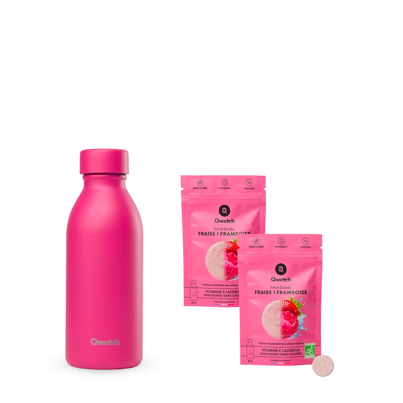 Kit Solid Drinks Fraise Framboise - Icon Magenta