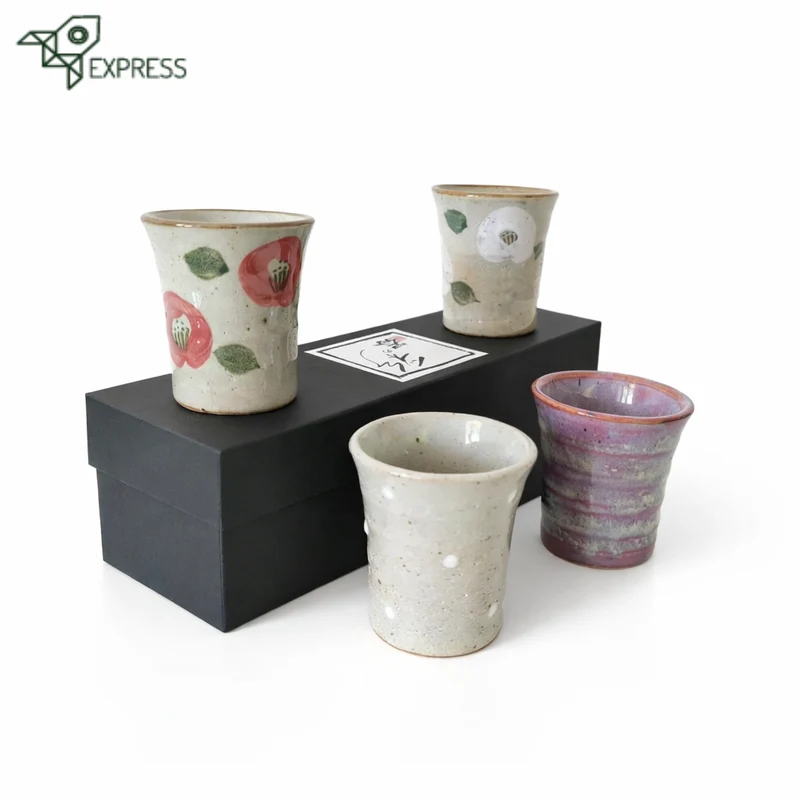Set Tasse Japonaise Dépareillées 130ml