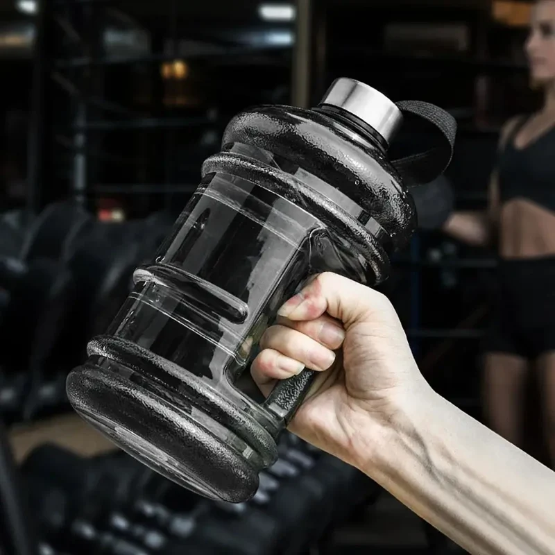 Bidon d'Eau Sport Noir 2L