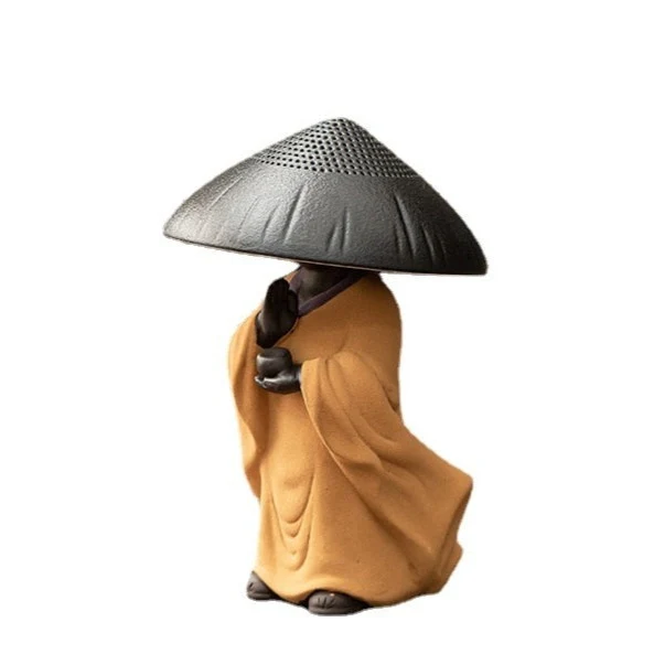Filtre Chapeau Chinois Tea Pet en Argile