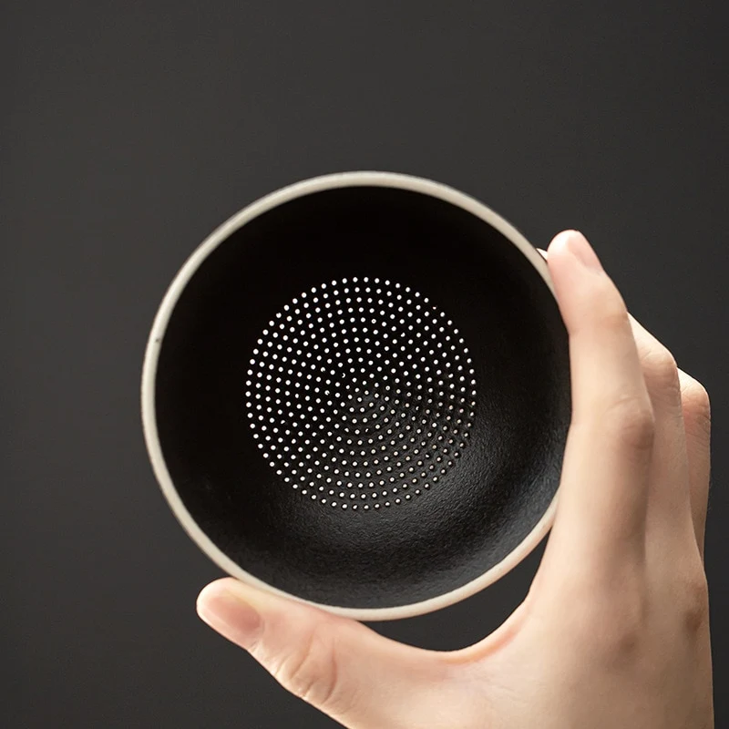 Filtre Chapeau Chinois Tea Pet en Argile