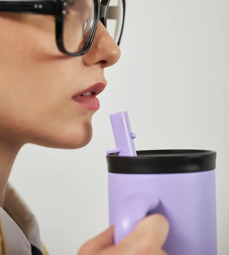 Straw Cup 800 ml 24 Bottles