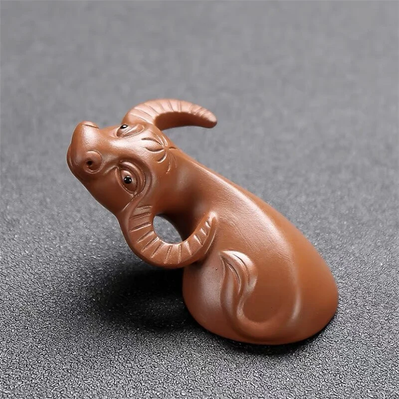 Tea Pets Buffle en Argile