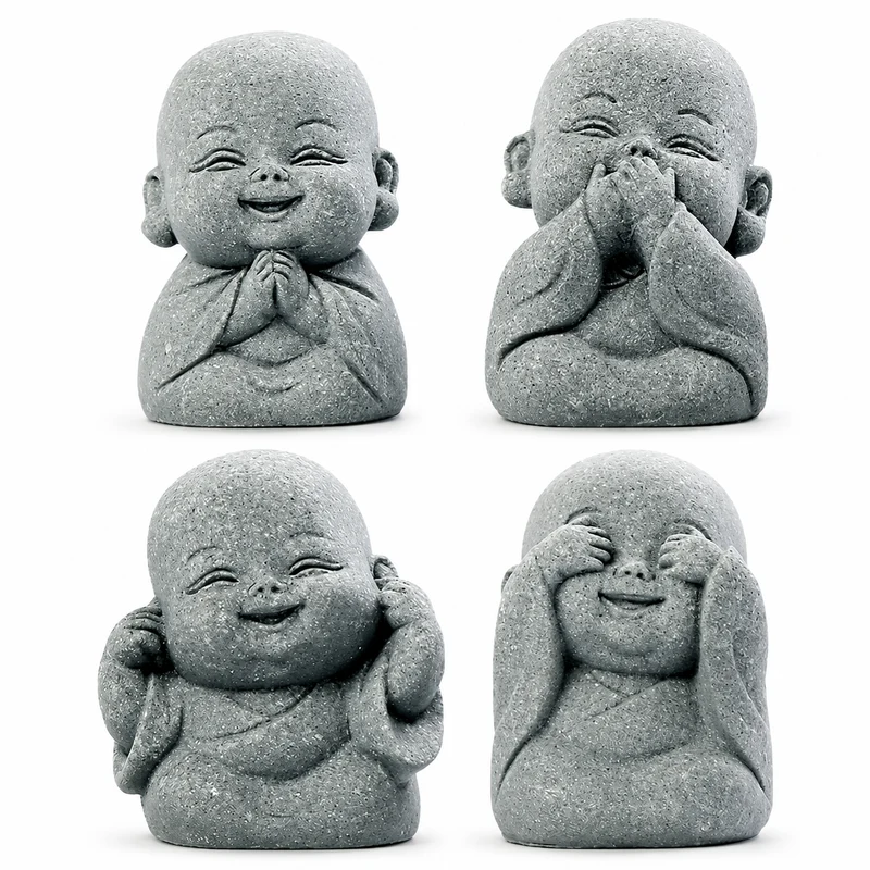 Tea Pets Gong Fu Figurine Bouddha