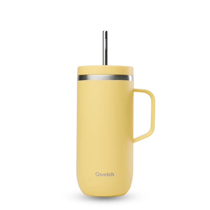 Cold Cup isotherme avec Anse - Pastel Citron