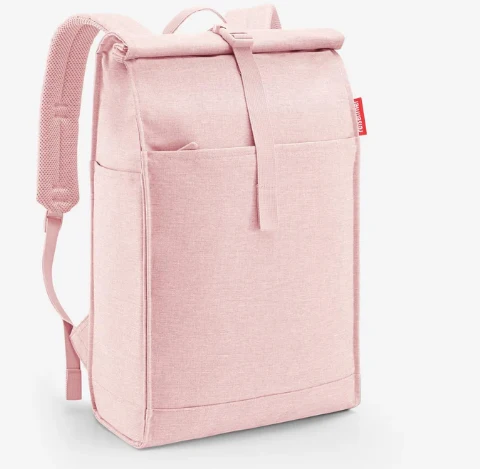 Sac à dos urban rolltop rose pale