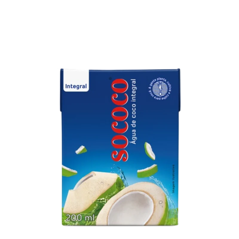 Eau de coco (Água de Coco) - SOCOCO - 200ml