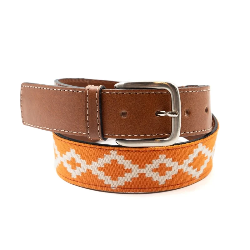 Guarda Pampas Woven Belt (Orange)