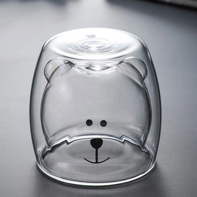 Tasse Originale en Verre Double Paroi 230-280ml