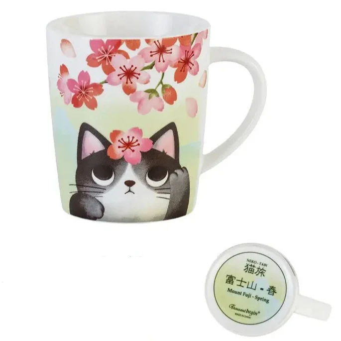Mug Chat Porcelaine 330ml