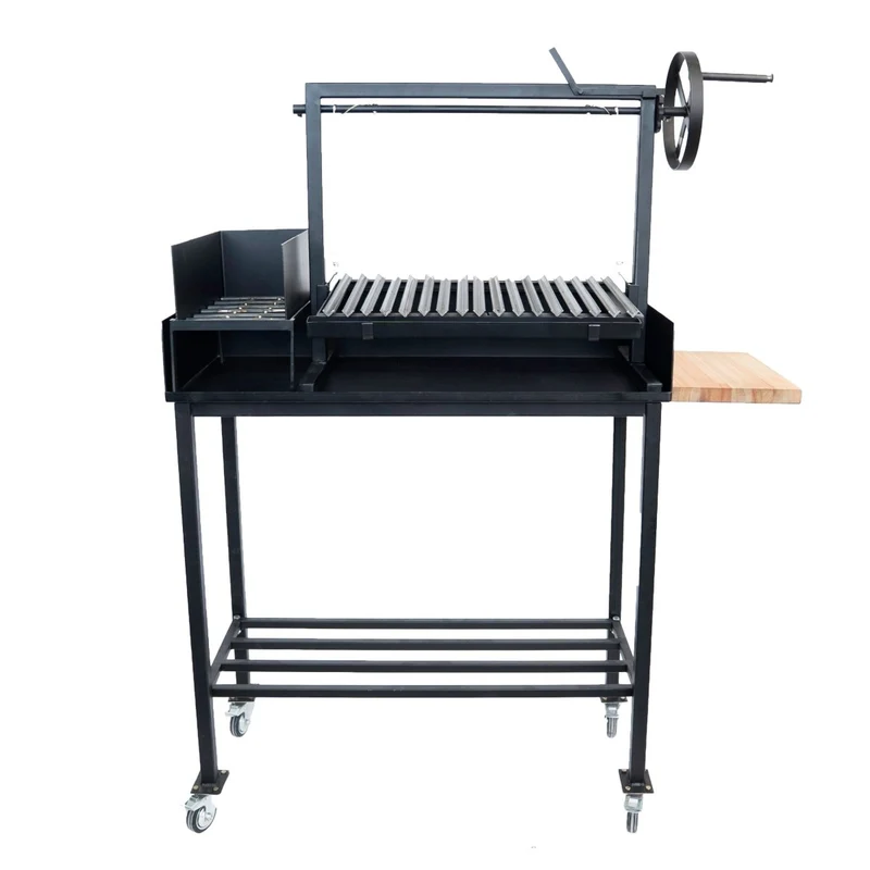 37" Freestanding Argentine Santa Maria Grill with Brasero – Iron