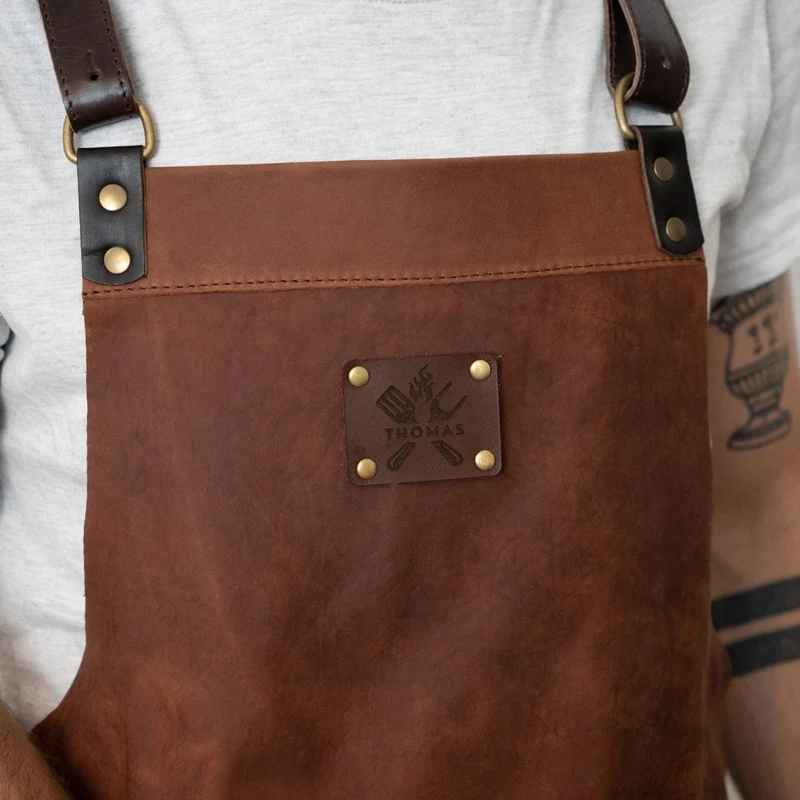 Personalized Leather Apron