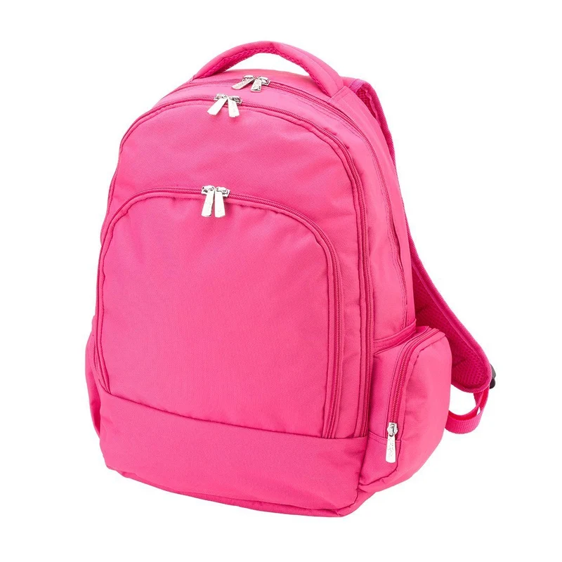 Hot Pink Backpack - Personalized