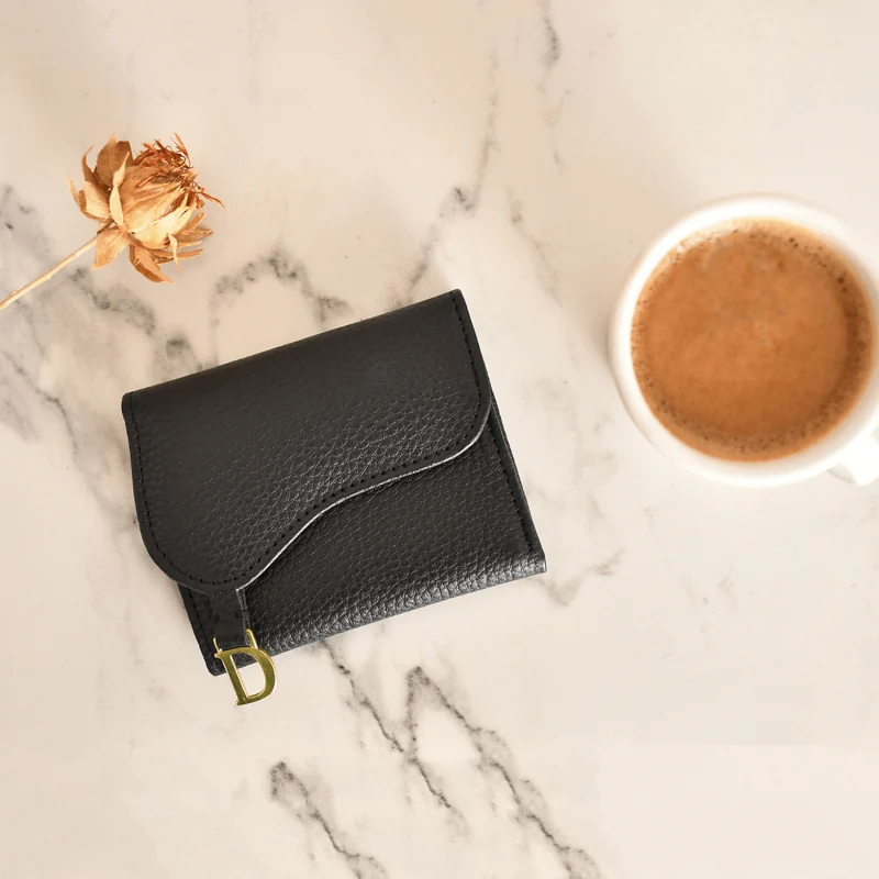 Black Leather Wallet