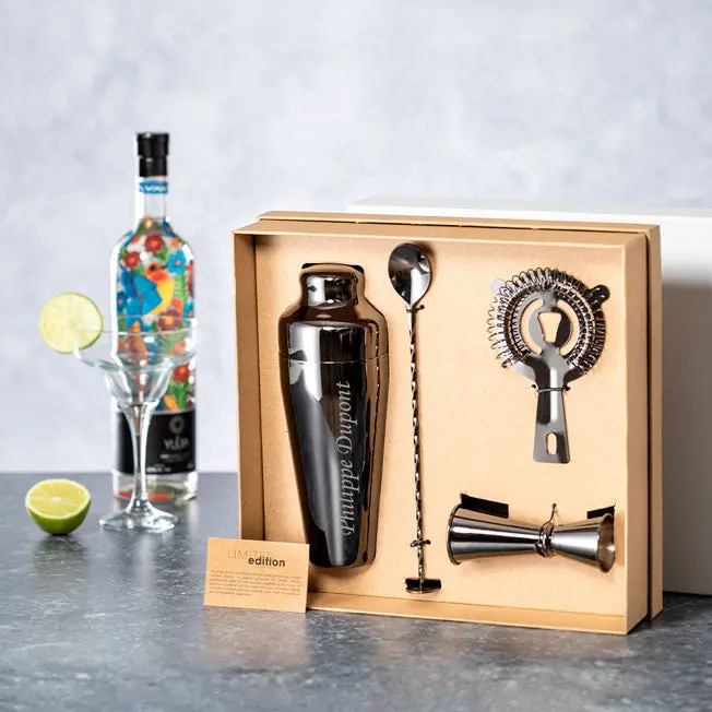 Set à Cocktail en acier inoxydable à Personnaliser