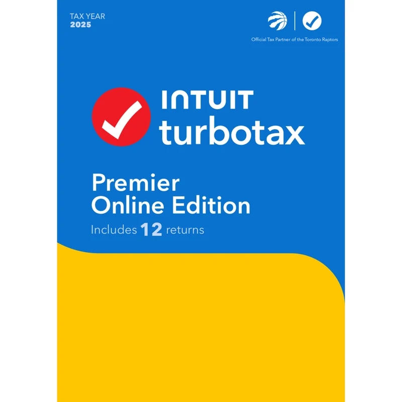 TurboTax Online Premier Edition - 2025 - 12 Returns - Bilingual - Online Version