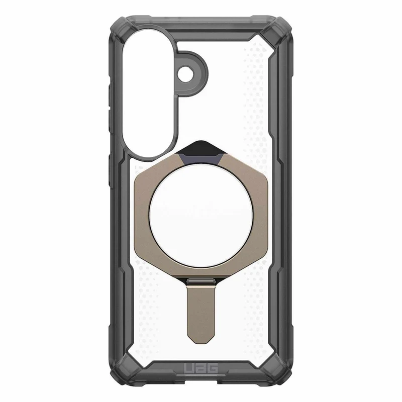 UAG Plasma XTE Rugged Kickstand Case with Magnets for Galaxy S26 - Ash/Titanium