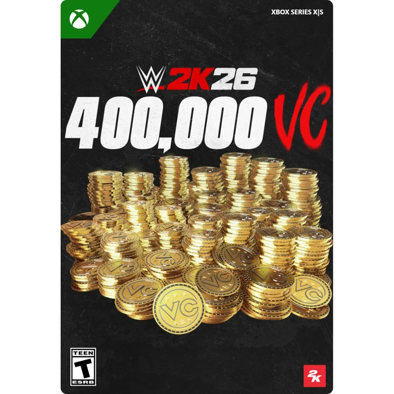 WWE 2K26: 400,000 Virtual Currency Pack for Xbox Series X|S [Digital Code]