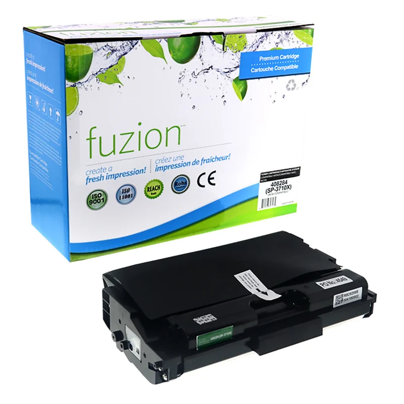 fuzion - Ricoh SP3710 (408284) Cartouche De Toner Compatible - Rendement Standard - Noir