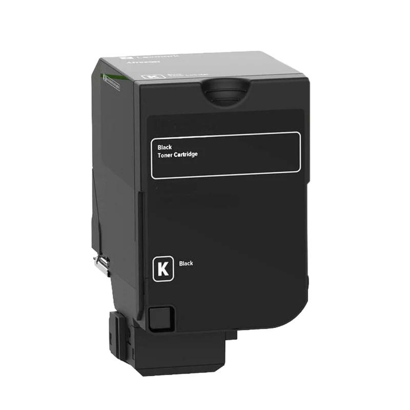 Ecotone Lexmark 71C10K0 Cartouche de toner remanufacturée - Rendement élevé - Noir