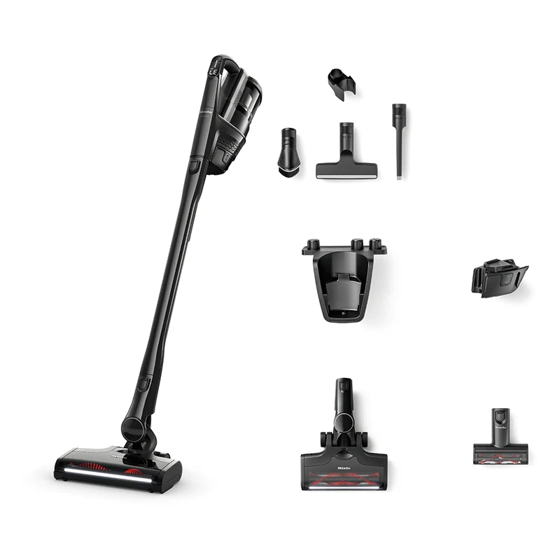 Miele - Aspirateur-balai sans fil Triflex HX3 Cat & Dog - noir obsidien