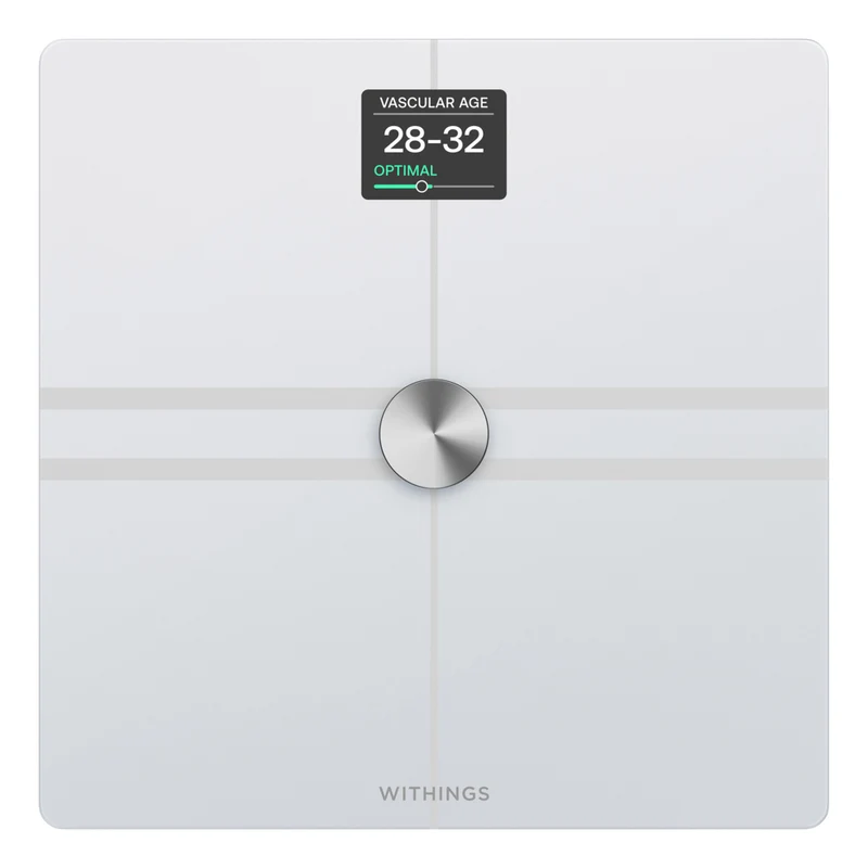 Withings Body Comp Complete Body Analysis Wi-Fi Smart Scale - White