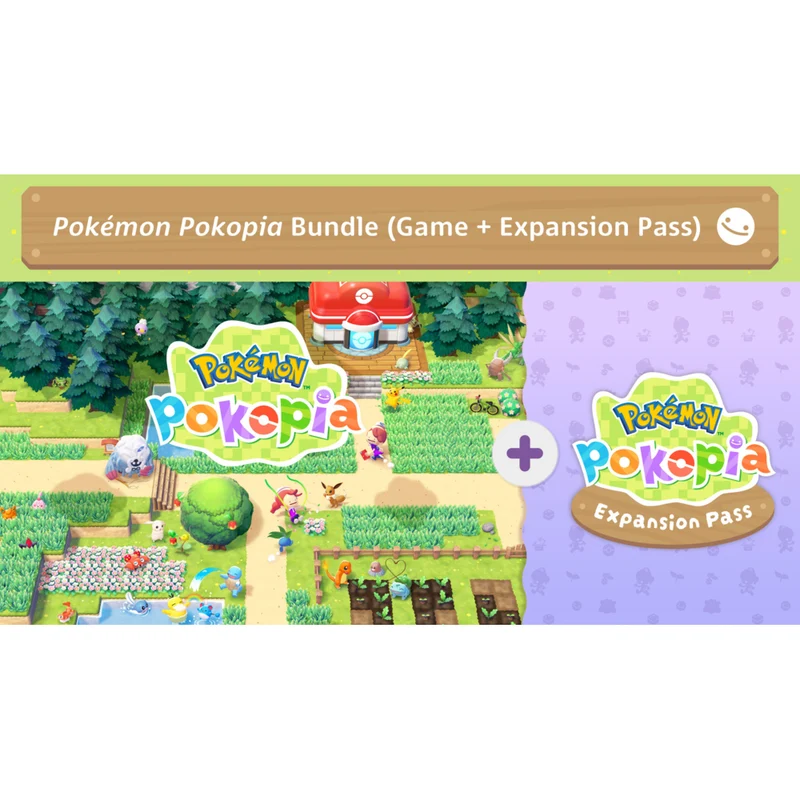 Pokémon Pokopia Bundle (Game + Expansion Pass) pour Nintendo Switch 2 Edition [Code Électronique]