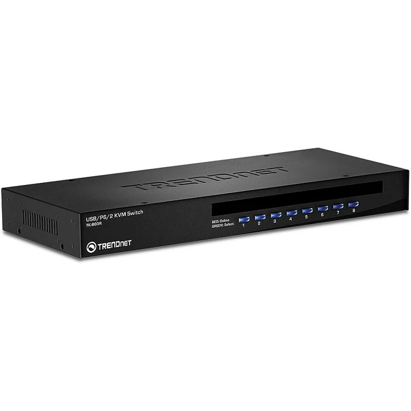 TRENDnet – Commutateur KVM 8 ports à montage sur bâti