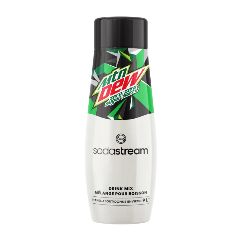 SodaStream MTN DEW Zero Sugar Drink Mix for 9 L SodaStream - 440 mL