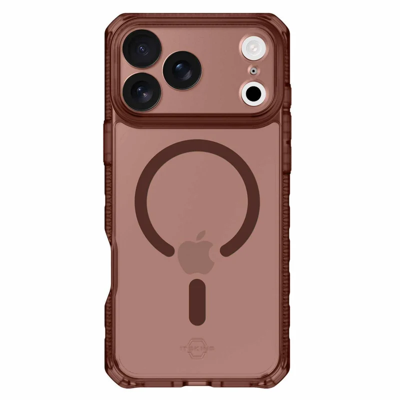 ITSKINS Hybrid_R Frost Compatible with MagSafe Case for iPhone 17 Pro - Mocha