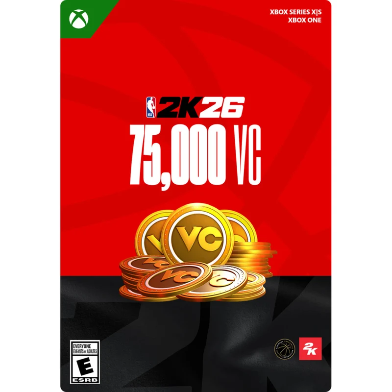 NBA 2K26 : Pack de 75 000 monnaies virtuelles pour Xbox Series X [Téléchargement]