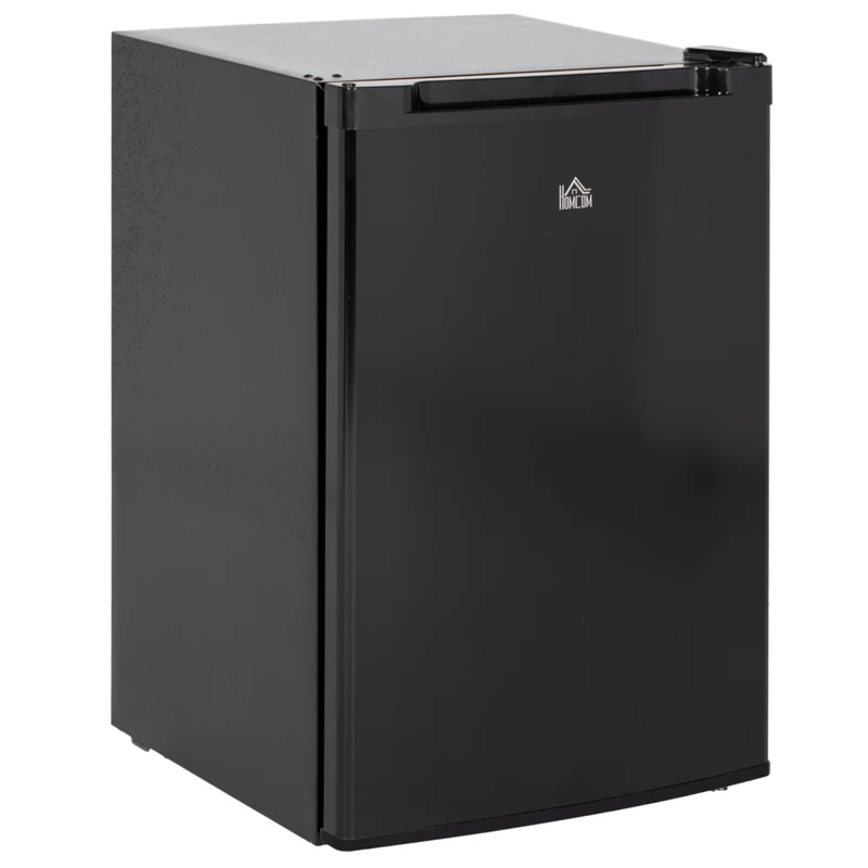 HOMCOM - Congélateur vertical compact mini 3 pi³ avec porte réversible - noir