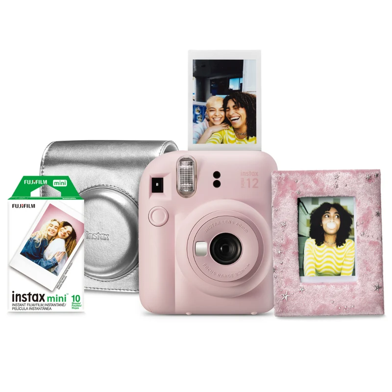 Fujifilm INSTAX Mini 12 Gift Set - Blossom Pink