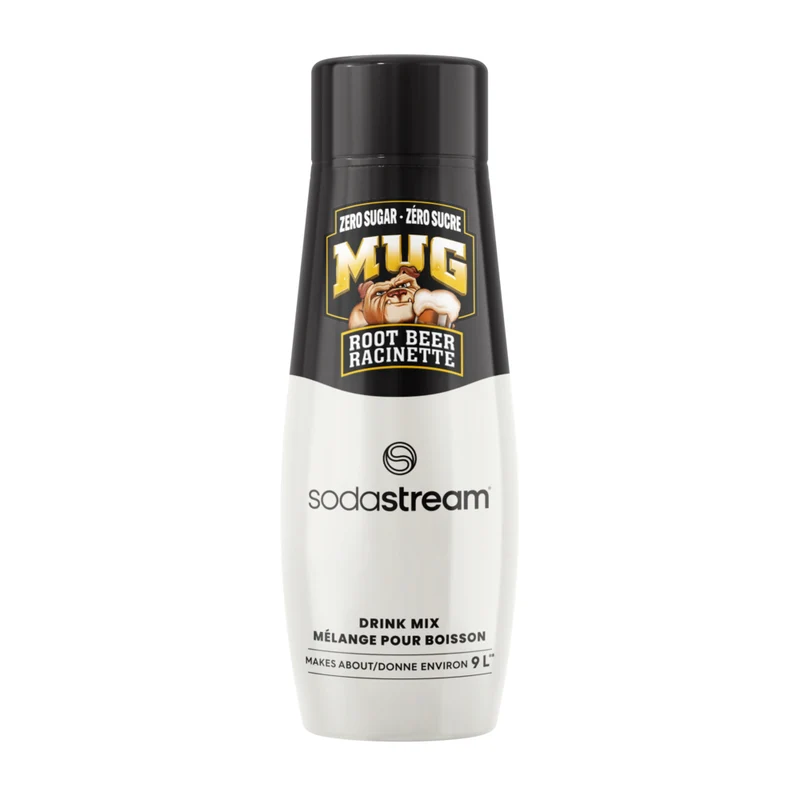 SodaStream - MUG Root Beer Mélange pour boisson sans sucre pour 9 L SodaStream - 440 mL