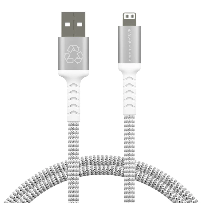 Dbramante1928 - Câble tressé de recharge USB-A vers Lightning - 4'