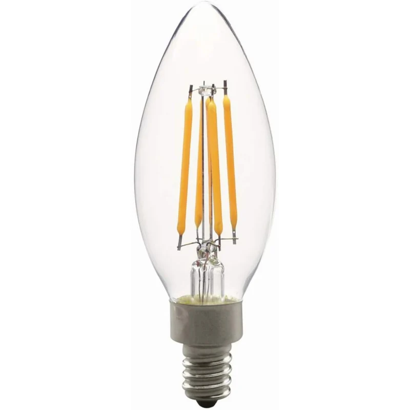 Northern Stars - DEL Ampoule LE-4B10/CL/40 4000K 120V 4W E12 350 to 40W - Claire - Paquet de 2