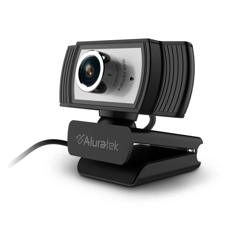 Aluratek - Webcam HD 1080P pour Micro Intégré De Bureau / Ordinateur Portable - Noir