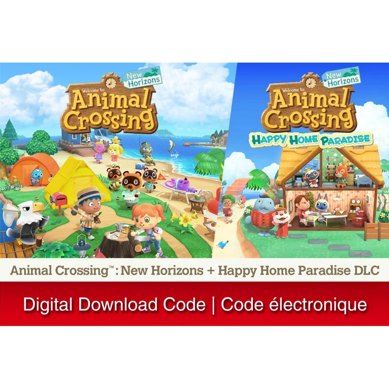 Animal Crossing: New Horizons Bundle - Nintendo Switch [Téléchargement]