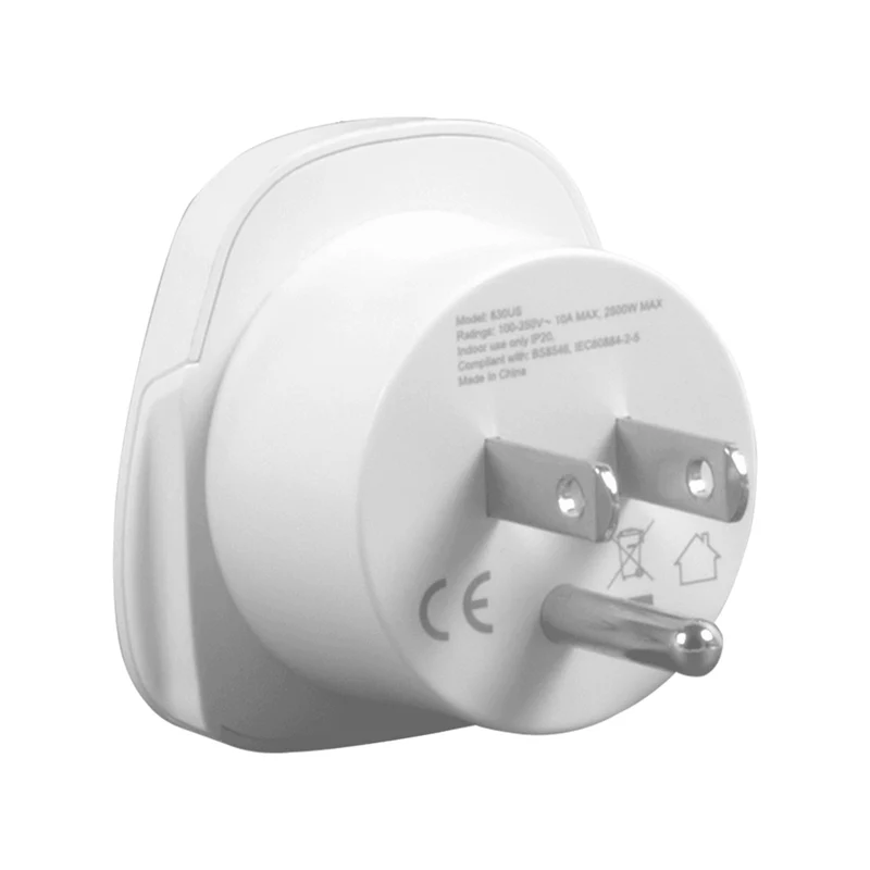 LOGiiX Travel Adapter North America - White