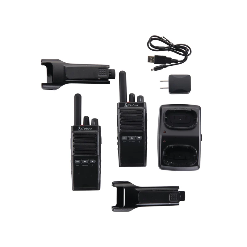 Cobra - PX650 Radio bidirectionnelle professionnelle FRS - paquet de 2