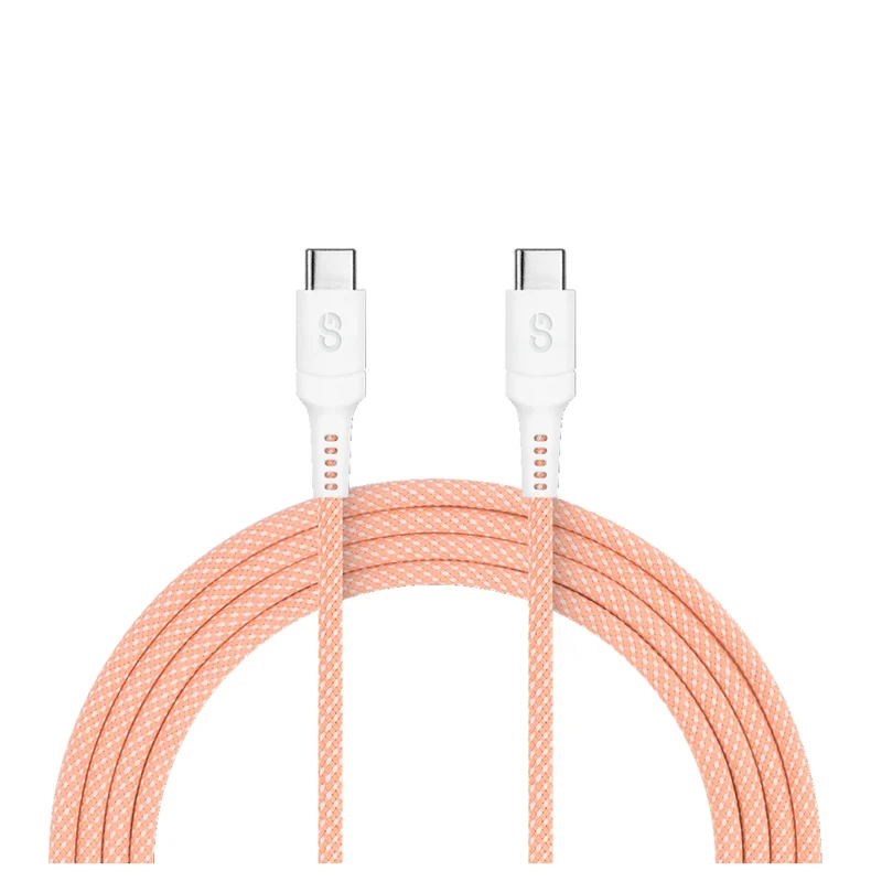 LOGiiX Vibrance Connect 100W USB-C to USB-C - Pink