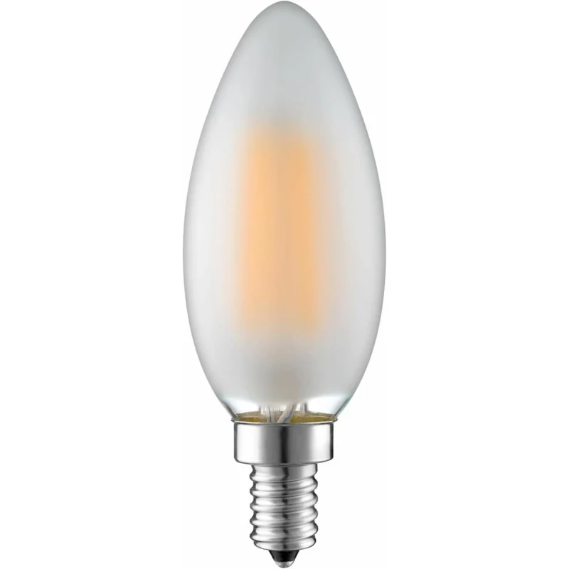 Northern Stars - DEL Ampoule LE-5B10/830/FR 3000K 120V 5.5W E12 500 to 60W - Givrée - Paquet de 10
