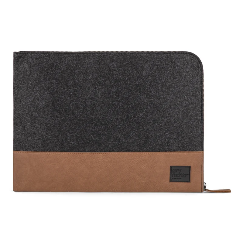 Gry Mattr - Étui pour ordinnateur portable 14.1po en feutre - Gris