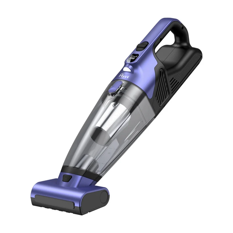 Panni - H5398P Aspirateur à main sans fil pour animaux avec brosse motorisée, pour la maison et la voiture